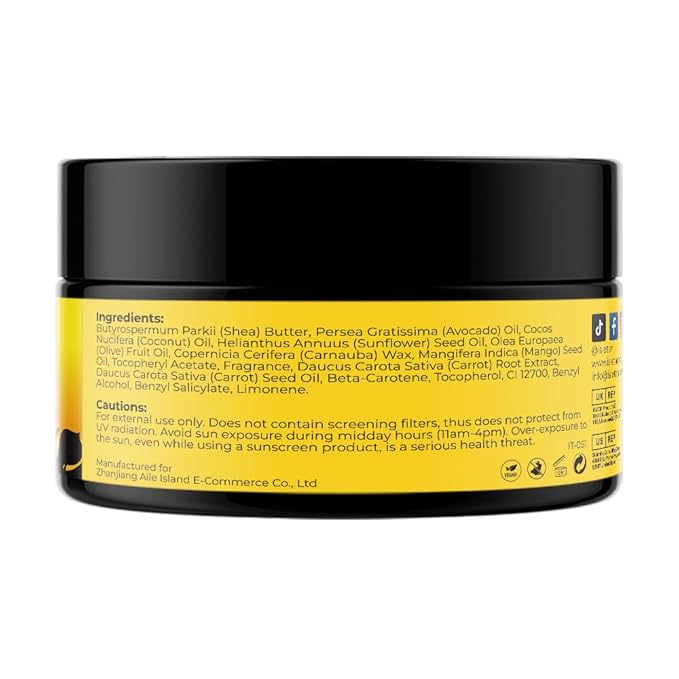 intensive tanning gel mango, tanning gel for outdoor sun, 200g