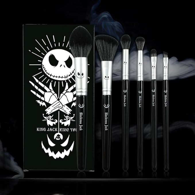 Nightmare before Christmas Makeup Brushes Set Nightmare before Christmas Gifts for Women Girl Magic Eye Shadow Eyeliner Blending Lip Brush