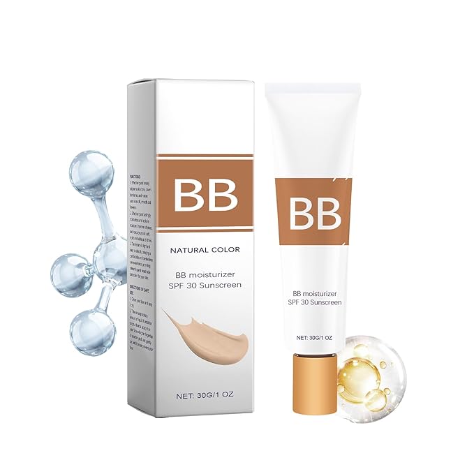 BB Cream, Hydrating Primer for Full Coverage Matte Effect, Lightweight Natural Finish Foundation