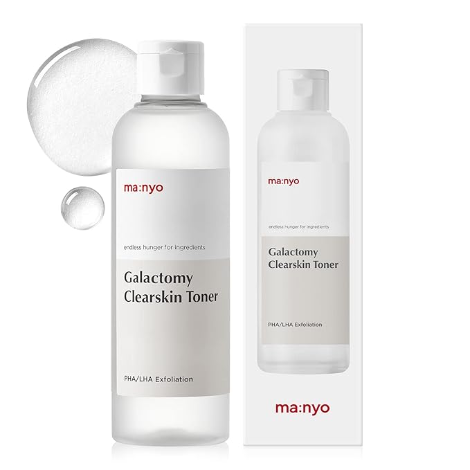 MA:NYO Galactomy Clear Skin Toner | Brightening & Hydrating Toner with Natural Fermented Filtrate | For Pore Care & Even Skin Tone | Suitable for All Skin Types | Korean Skincare 7.1fl oz (210ml)