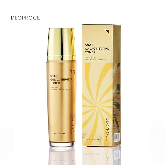 Deoproce Snail Galac Revital Toner 130ml – Korean Anti-Wrinkle & Hydrating Skin Toner