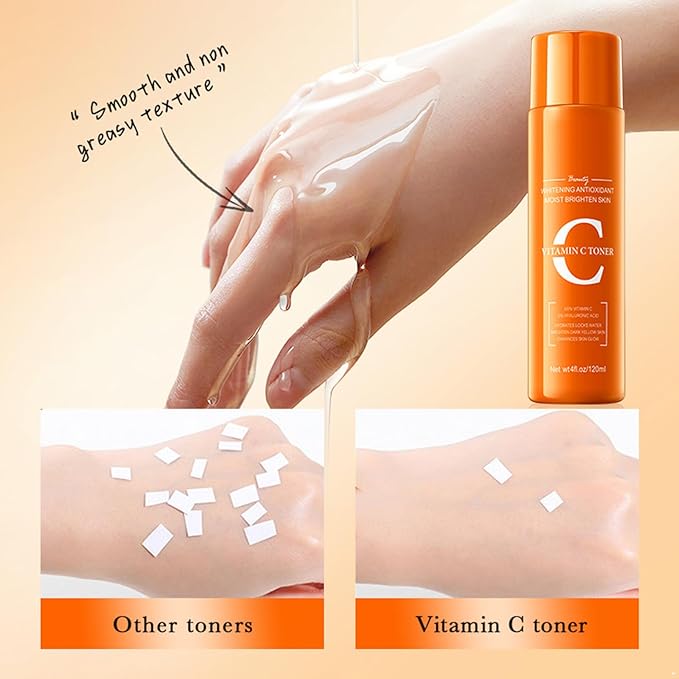 Daily Use Refreshing Toner | Hydrating Facial Water for Smooth & Comfortable Skin Vitamin C One Size