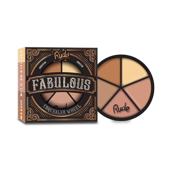 Rude - Fabulous Concealer Wheel - Dark