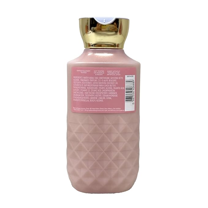 Bath & Body Works Champagne Toast Deluxe Gold Woven Basket Gift Set - Fragrance Mist - Body Cream - Shower Gel and Body Lotion - with a Himalayan Salts Springs Bar Soap - Full Size