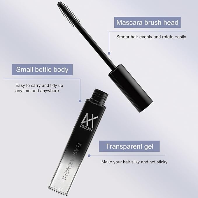 Flyaway Hair Fixing Stick, 4 Pack Moisturizing and Shiny Finishing Wax for Bangs and Hairstyling - Not Greasy Stereotypes Cream