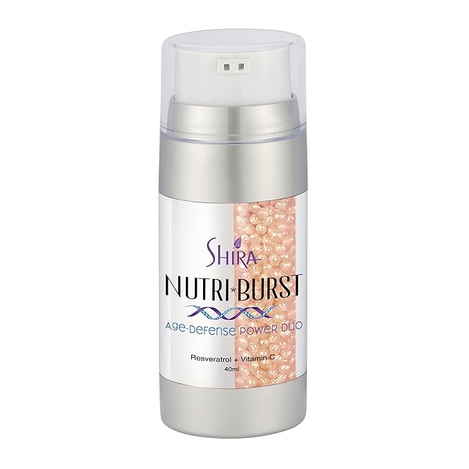 Nutriburst Age Defense Power Peptides And Vitamin E Serum For Anti Aging And Skin Firming, Glycerin For Skin Brightening, Lactic Acid Serum For Skin And Fungal Acne,Scar Remover And Skin Toner(40ml)