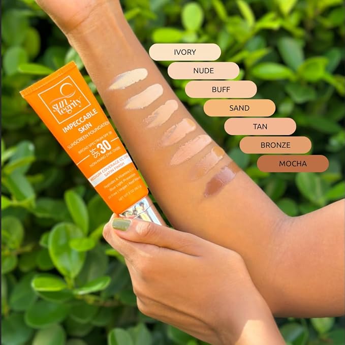Suntegrity Impeccable Skin - Tinted Sunscreen, Broad Spectrum SPF 30 (Buff) - 2 oz