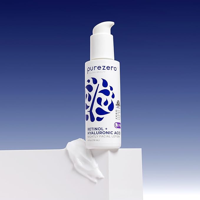 Purezero Moisturizing Night Cream – Hydrating & Anti-Aging Face Moisturizer with Pure Ingredients, Paraben-Free, Vegan, Cruelty-Free, 4 oz