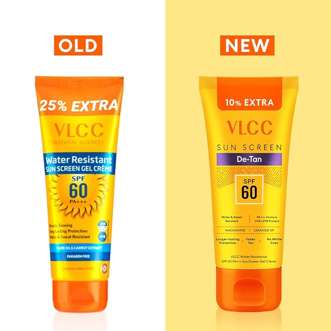 VLCC Water Resistant SPF60 Sun Screen Gel Creme(100gm)