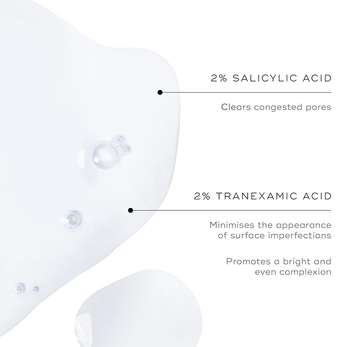 Medik8 Press and Clear - Clarifying Facial Tonic - Exfoliating BHA Face Toner for Women and Men - Gentle-Release Salicylic Acid Face Tonic - 5 oz