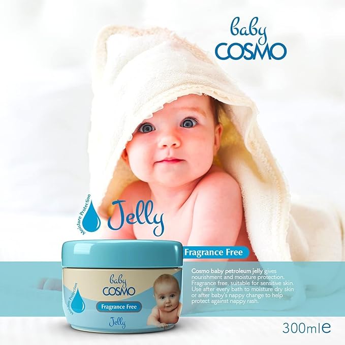 Daily Care Fragrance Free Petroleum Jelly - With Nourishment & Moisture Protection 300ml | 10.1 fl.oz | Daily Care