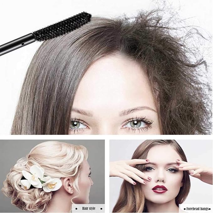 Flyaway Hair Fixing Stick, 4 Pack Moisturizing and Shiny Finishing Wax for Bangs and Hairstyling - Not Greasy Stereotypes Cream