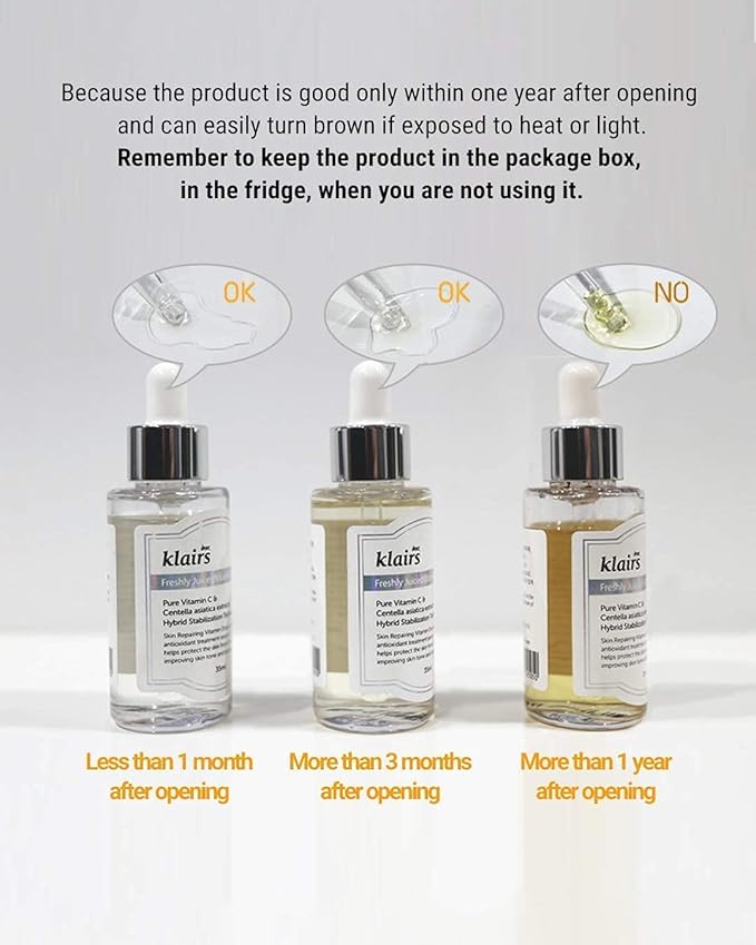DearKlairs 1Million-Seller Basic Set, Toner, Vitamin Drop Serum, Skin Hydration, Perfect Simple Korean Skincare Routine