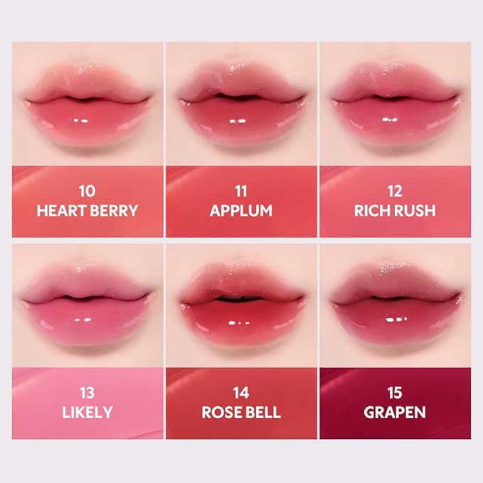 TIRTIR Waterism Tinted Lip Gloss #08 Summer Pumpkin, 0.14 Fl Oz – Kiss Ready Lipgloss, 12H Long Lasting Non Sticky Natural Tinted Glow Korean Multiuse Cheek and Lip Tint for Women gift