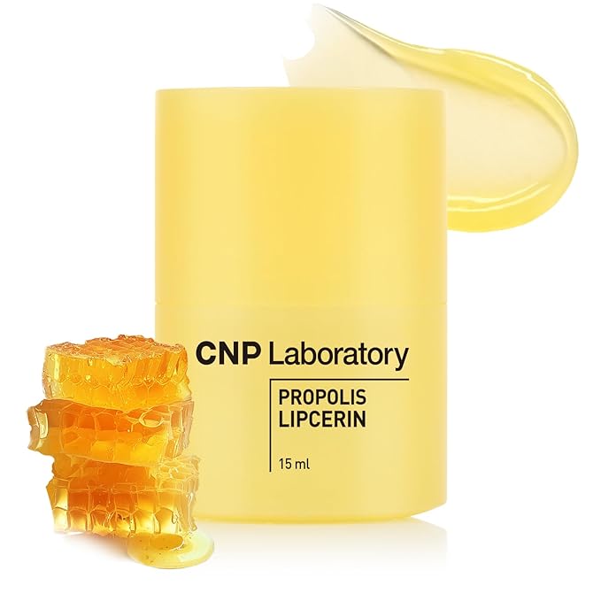 CNP Lip & Toner Set - Honey Lip Butter & Ceramide Essence Bundle | Propolis-Infused, Intense Hydration & Calming for Sensitive Skin | Korean Skincare