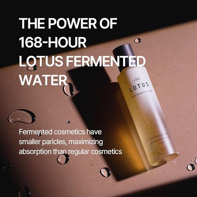 THEPURELOTUS Youthbiotics Lotus Probiotic Toner (6.7 fl.oz) - Fermented Lotus Hydrating pH-Balancing Facial Toner with AHA + LHA, Korean Vegan microbiome Skincare