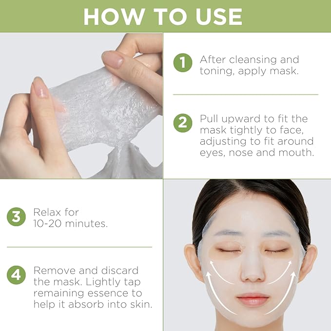Mediheal Best Korean Sheet Mask - Tea Tree Essential Face Mask 10 Sheets For All Skin Types Korean Best Sheet Mask Soothing Calming