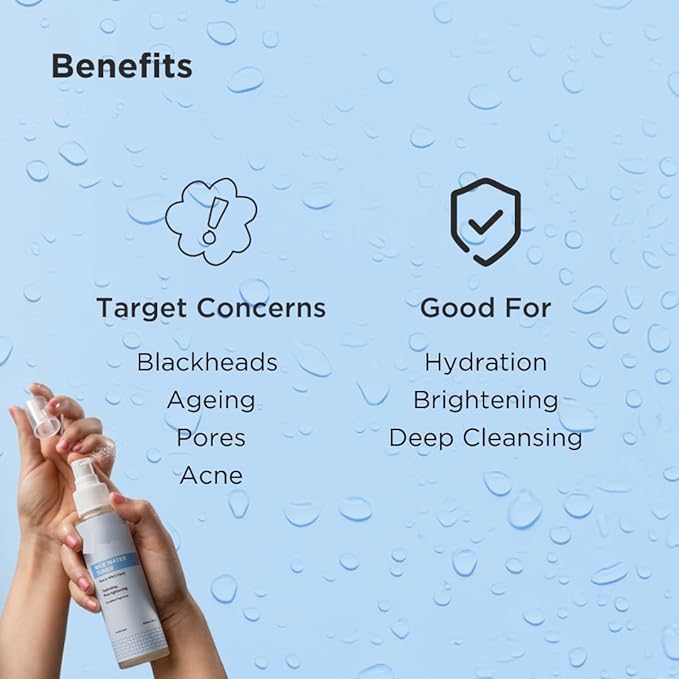 VS Refreshing Rice Water Toner | Korean Face Toner Plus Mist for Glowing Skin| Hydrating and Pore Tightening| for Men and Women| All Skin Types |100ml