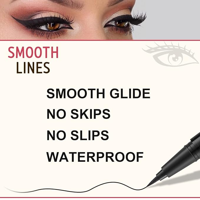 Eyebrow Pencil Makeup Kit, with Waterproof 2-IN-1 Microblading Eyebrow Pen, Eyebrow Pomade, Eyeliner and Dual-ended Eyebrow Brush, Brow Pencil Kit for Natural Eyebrows - Light Brown