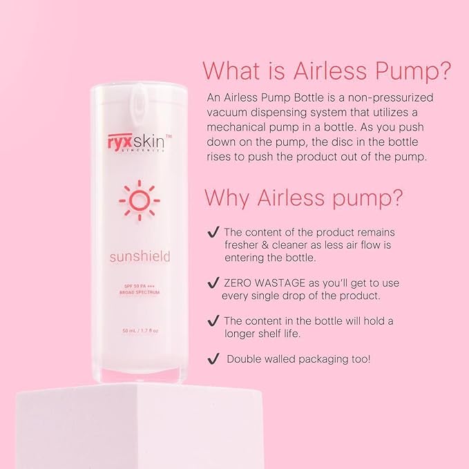 Ryx Suncreen SPF 50 PA +++ Broad spectrum for Face and Body - Combo Pack