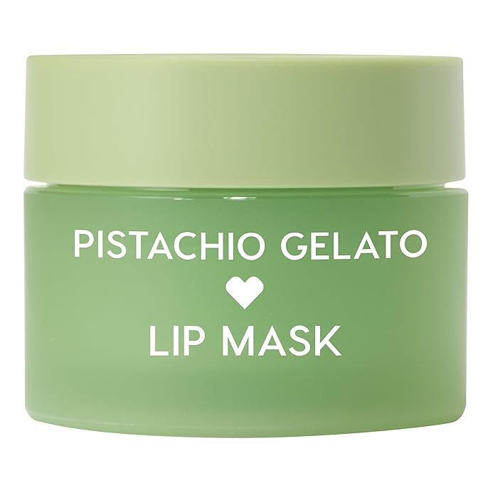 ColourPop Fresh Kiss Lip Mask - Leave-On Lip Moisturizer & Overnight Treatment - Replenishes Dry Lips with Shea Butter & Vitamin E - Pistachio Gelato (0.28 oz)