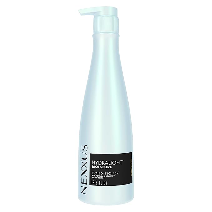 Nexxus Hydralight Conditioner for Hydration for Oily Roots and Dry Ends Silicone FreeHair Care Powered by Aquabank Booster Technology with Glycerin 13.5 oz