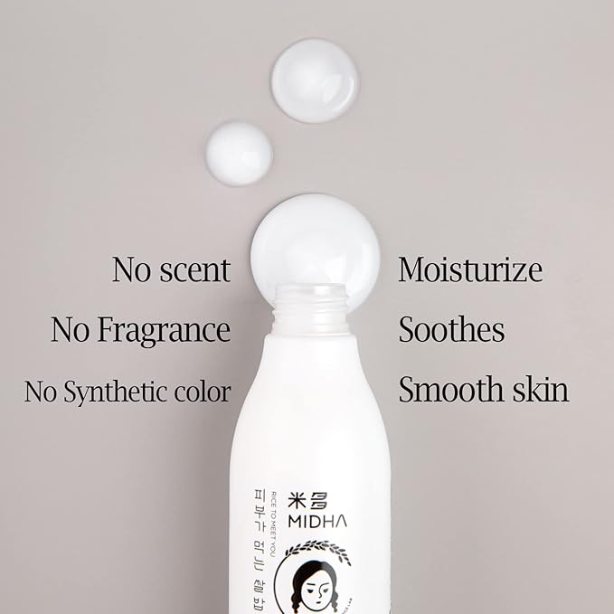 MIDHA Rice Pure Toner + Rice Milk Lotion