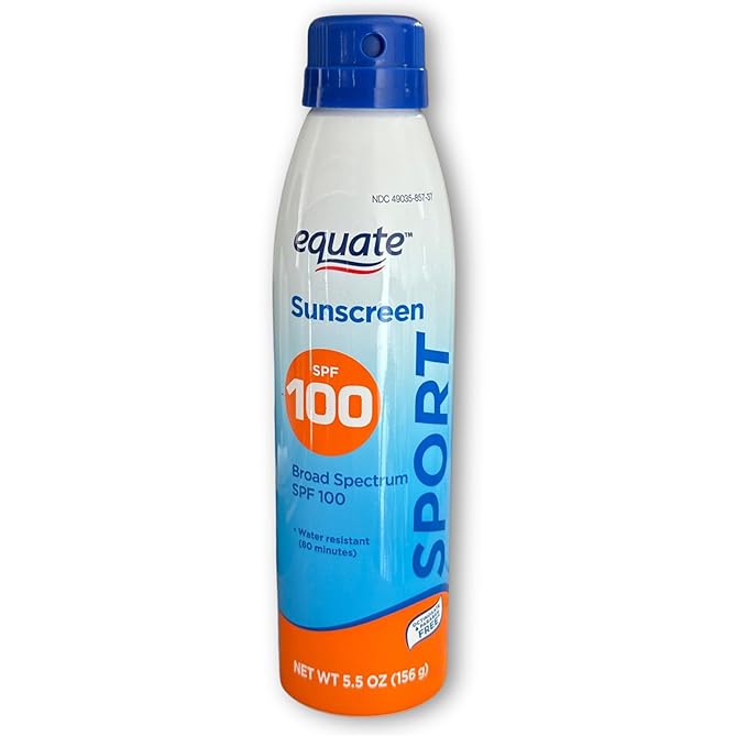Sunscreen SPF 100- Sport Broad Spectrum Spray (Pack of 1), Boxed By Fusion Shop Store