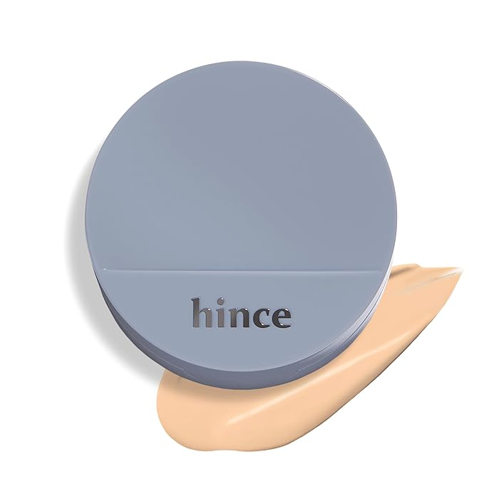 HINCE Second Skin Mesh Matte Cushion - 12g, Natural Coverage, Semi Matte Finish, Flawless Coverage, 24hr Long Lasting, Korean Cushion Foundation, Sand