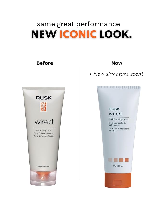 RUSK Wired Flexible Styling Creme 6 Ounce