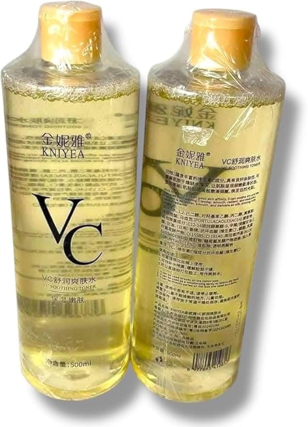 Vc Soothing Toner 500ml (17.6 fl oz) -Intensive Hydrating with Hyaluronic & Centella Asiatica – Minimizes Pores & Soothes Dry (1)