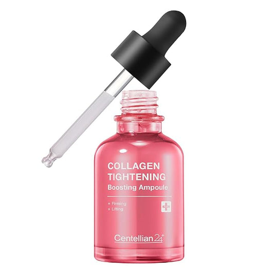 CENTELLIAN 24 Collagen Tightening Boosting Ampoule (1.01fl oz) - Firming & Lifting Serum with Low-Molecular Collagen, Deep Hydration & Skin Elasticity Boost, Korean Skin Care