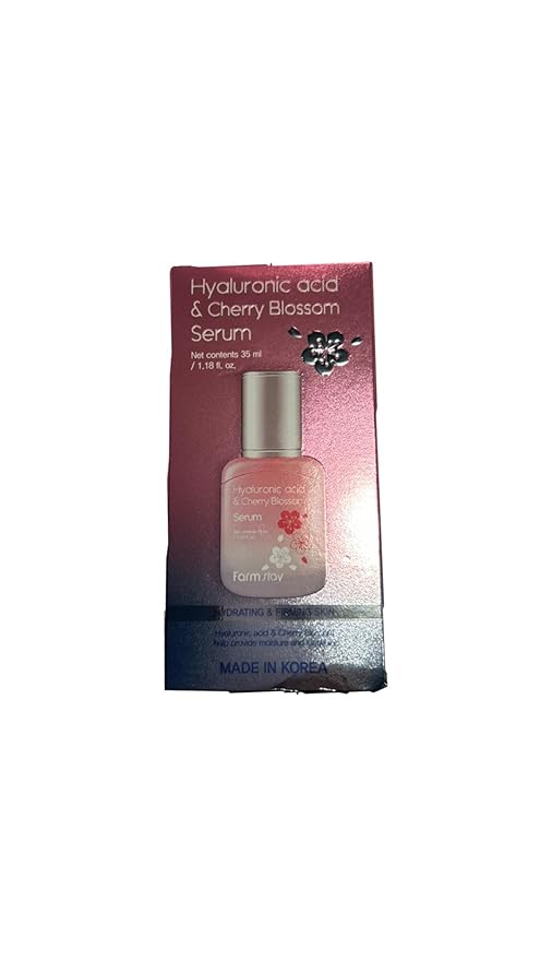 GENERIC HYALURONIC ACID & CHERRY BLOSSOM 3-PIECE SET, KOREAN SKINCARE COLLECTION WITH FACIAL TONER 5.07 FL.OZ., EMULSION 4.5 FL.OZ., & SERUM 1.18 FL.OZ. (SET OF 3)