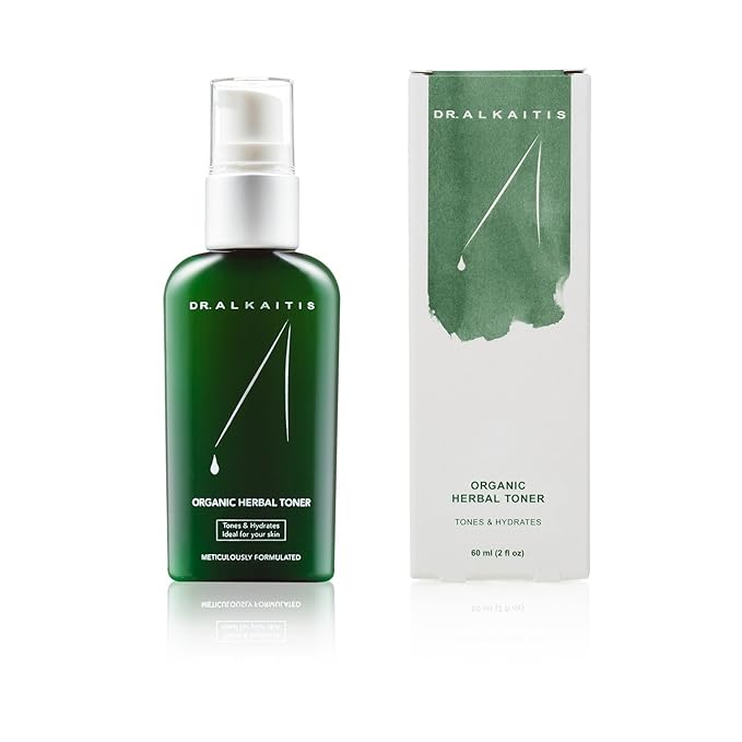 Dr. Alkaitis Organic Purifying Facial Cleanser - Plant-Powered,PH-Balancing Face Wash - Vitamin A, C & Seaweed Complex - All Skin Types (Mid Size: 2 fl oz (60 ml))