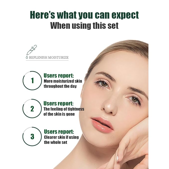 Avocado Skincare 6pcs Set – Purifying Cleansing Balm, Moisturizing Toner, Eye Cream, Essence, and Essence Cream – Hydrating & Nourishing Facial Care for Smooth, Radiant Skin Holiday Gift Box