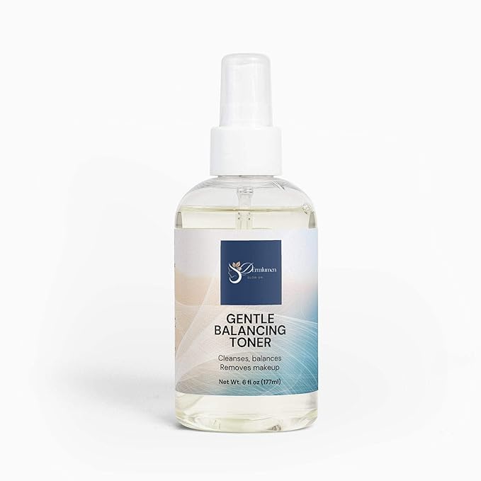 Gentle Balancing Toner – Calming Toner for Sensitive & Blemish-Prone Skin – With Green Tea & Chamomile – Alcohol-Free, Hydrating Formula – 4oz