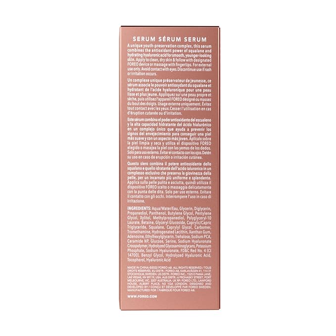 FOREO Age-Defying Bear Bundle - Bear Microcurrent Facial Device + 2 x Conductive Serum 1 fl.oz. - Anti Aging Face Massager - Skin Care Tools Set for an Instant Face Lift - Fuchsia