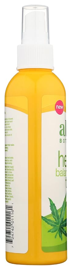Alba Botanica Hemp Balancing Toner, 6 oz