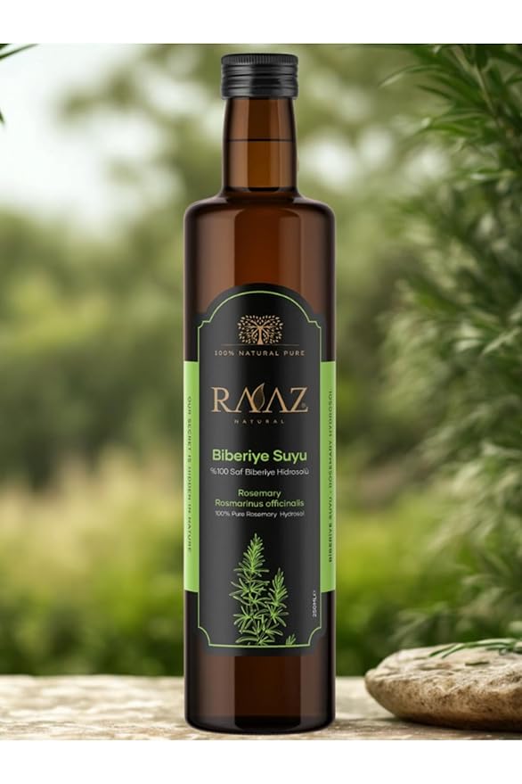 Rosemary Water Set 2 x 8.45 fl oz, Pure &, Skin & Hair Toner, Refreshing Facial Mist, Made in Turkey - One Size