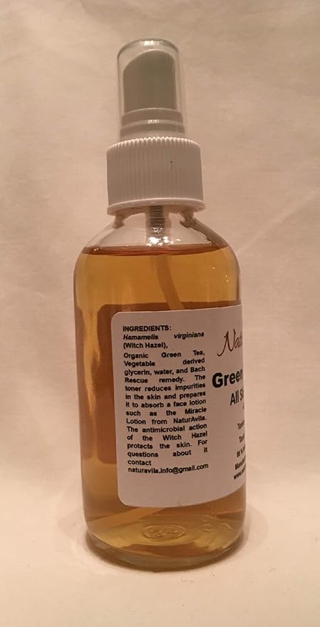 Green Tea Toner for All Skin Types 4oz.