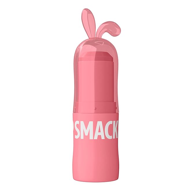 Lip Smacker Bunny Lip Balm, Moisturizing & Hydrating Lip Care, Fun & Collectible Easter Gift for Kids & Lip Balm Lovers - Berry Hoppy