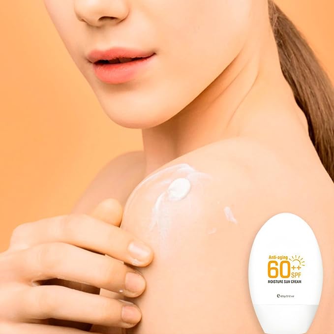 Sunscreen SPF 60 Travel Size Sun Protection Kit - Anti Aging Moisture Cream for Face & Body, After Sun Gel, Beach Essentials