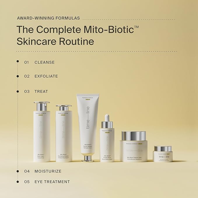 Timeline Mitopure™ - Dewy Cream Lightweight Moisturizer With Peptides to Hydrate, Plump & Protect Dry Skin - 1.7 Fl Oz
