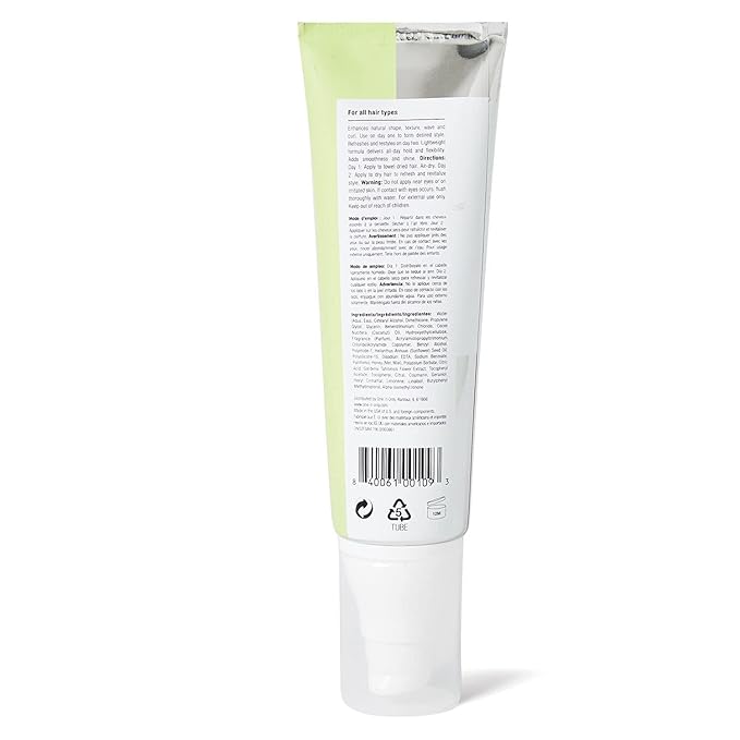 one 'n only Zero Fuss Styling Balm, Lightweight with All Day Flexibility, For Hair Types, Enhances Natural Shape, Texture, Wave, and Curl, Adds Smoothness Shine, 4.5 Fl. Oz
