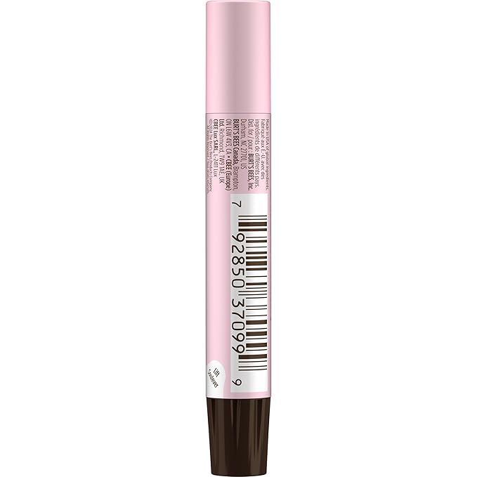Burt's Bees Shimmer Lip Tint Set, Tinted Lip Balm Stick, Moisturizing for All Day Hydration with Natural Origin Glowy Pigmented Finish & Buildable Color, Champagne (4-Pack)