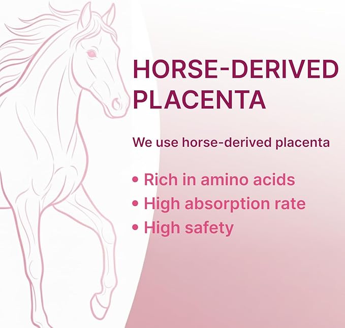 White Label Premium Placenta Essence 180ml – Moisturizing Beauty Lotion with 100% Japan-Made Placenta, Hydrating, Non-Sticky Formula for Smooth & Supple Skin – Fragrance-Free