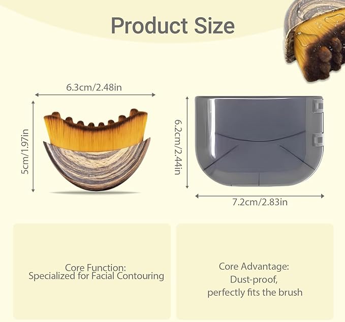 New Lymphatic Contour Face Brush, Lymphatic Drainage Massager for Face,Ergonomically Designed to Fit The Skin and Relieve Fatigue （2pcs）