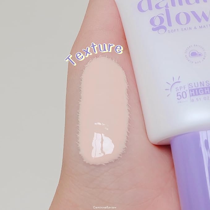 FacialxDeesay Glowy Soft Skin & Matte Sun High Protection Anti-Blue light, Revive and Nourish Skin, Tint Texture & Radiant Skin (15ml)