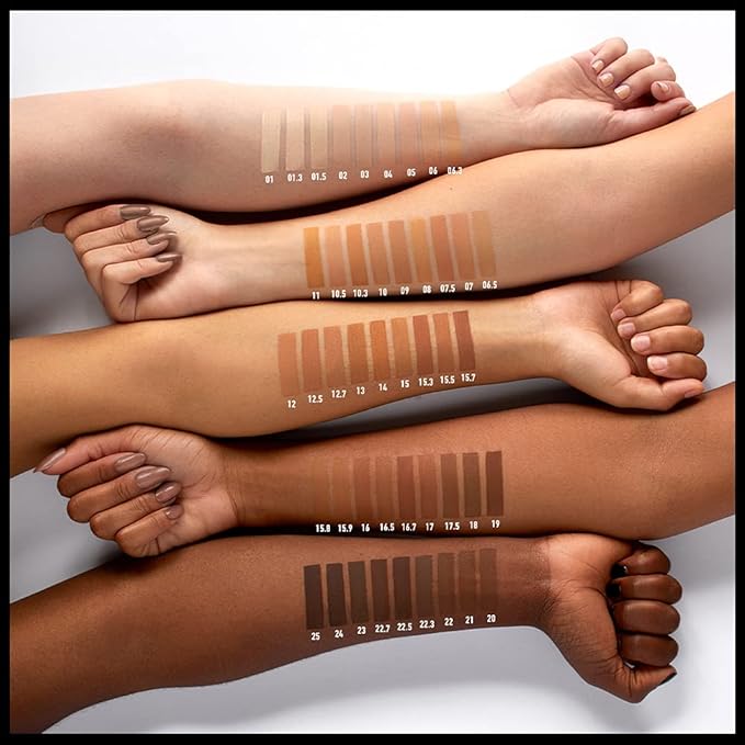 NYX PROFESSIONAL MAKEUP Can't Stop Won't Stop Foundation, 24h Full Coverage Matte Finish - Camel