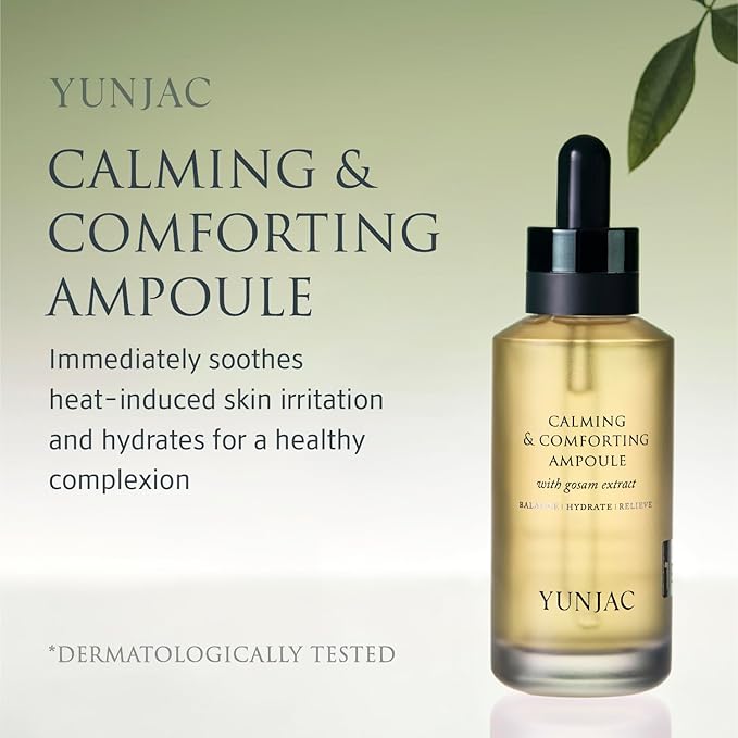 Calming & Comforting Ampoule (1.01 fl oz) - Lightweight Soothing Serum and Calming & Comforting Toner (5.07 fl oz) - Low Irritation Toner for Sensitive Skin.